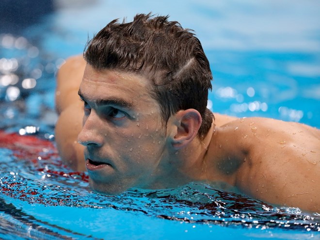 Phelps giành HCV Olympic thứ 20 trong sự nghiệp. (Nguồn: Getty Images)