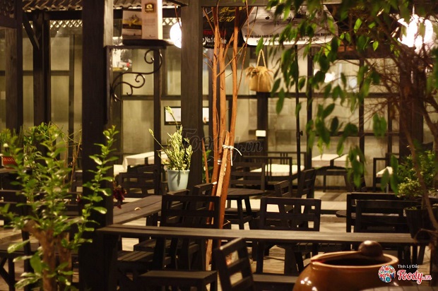 A beautiful corner at the café (Photo: Internet)