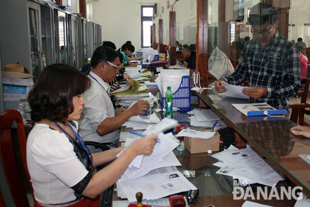 ‘One-stop-shop’ administration at the Lien Chieu District Administrative Centre