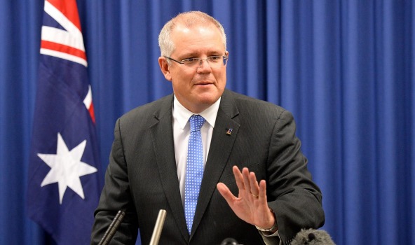 Bộ trưởng Tài chính Australia Scott Morrison (Ảnh: AFR)