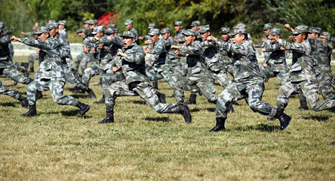 Binh sỹ quân đội Trung Quốc. (Nguồn: AFP)