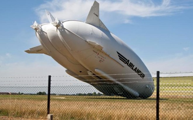 Máy bay lớn nhất thế giới Airlander 10. (Nguồn: telegraph)