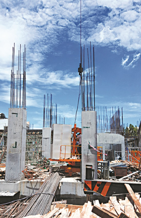  Construction site of the new cardiovascular centre at Da Nang General Hospital