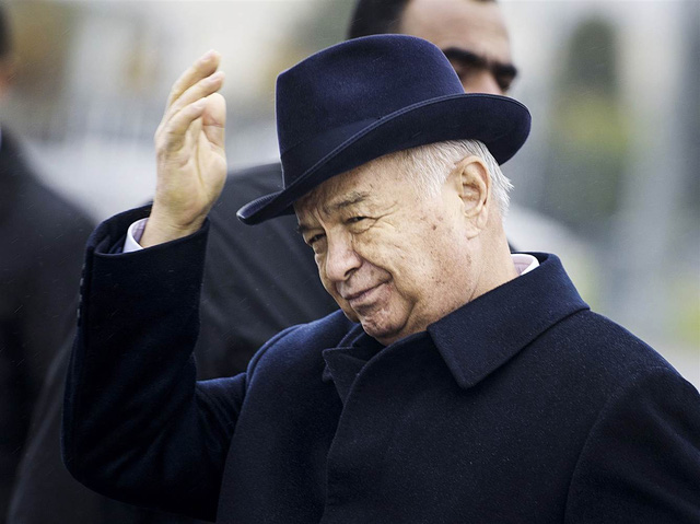 Tổng thống Islam Karimov qua đời sau 28 năm nắm quyền (Ảnh: AP)