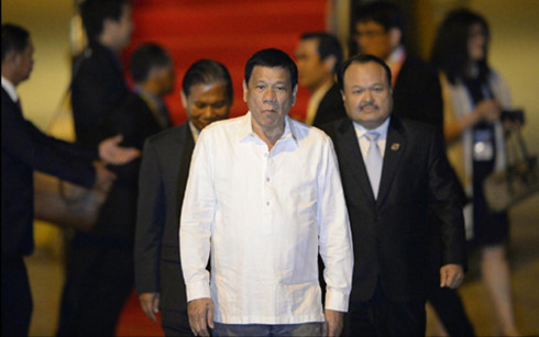 Tổng thống Philippines Rodrigo Duterte. (Ảnh: Getty)