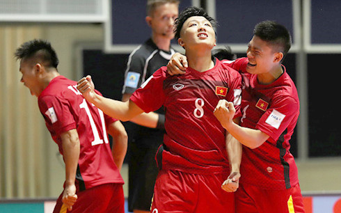 Lịch thi đấu của ĐT Futsal Việt Nam tại FIFA Futsal World Cup 2016 (Ảnh: Getty)