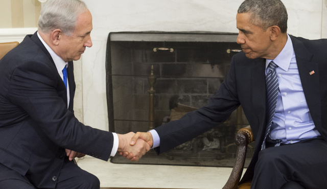 Thủ tướng Israel Benjamin Netanyahu và Tổng thống Mỹ Obama (Hình minh họa - Ảnh: Reuters)