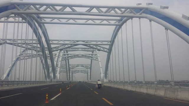 Cầu Đông Trù là công trình đặc biệt để chào mừng kỷ niệm 60 năm Ngày Giải phóng Thủ đô.