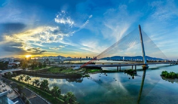 An overview of Da Nang city (Photo: cafebiz.vn)