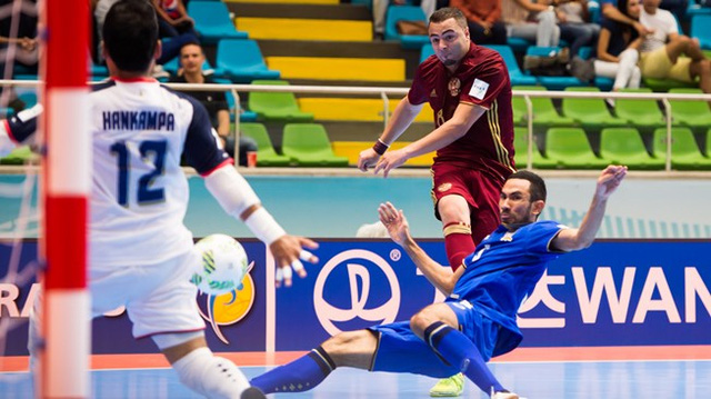 Nga hiện đang là đương kim Á quân châu Âu, và đứng đầu bảng B của VCK World Cup futsal 2016 (bảng đấu có Thái Lan)