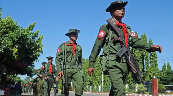 Myanmar soldiers (Source: asianews.it)