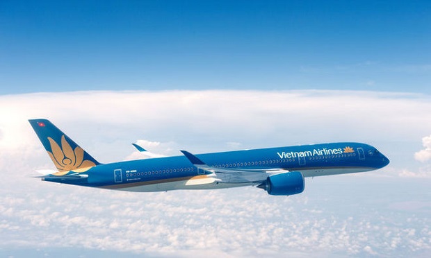 An A350-900 aircraft operated by Vietnam Airlines. Photo by Airbus 