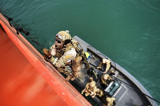 Korean Army at the exercise (Photo: Singaporean Ministry of National Defense)