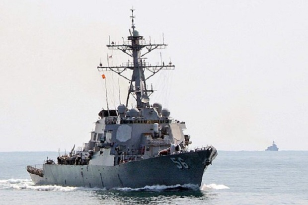   The guided-missile destroyer USS John S McCain (Photo: vietnamplus)