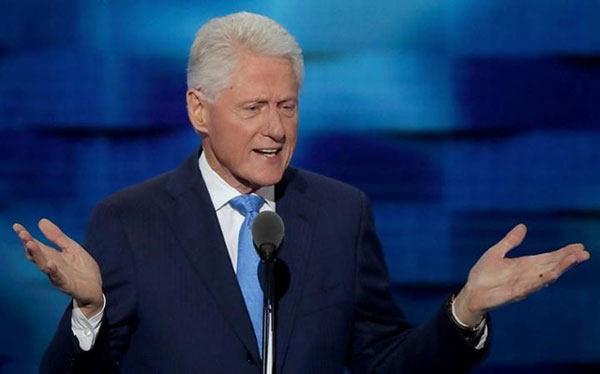 Cựu Tổng thống Mỹ Bill Clinton. Ảnh: AP