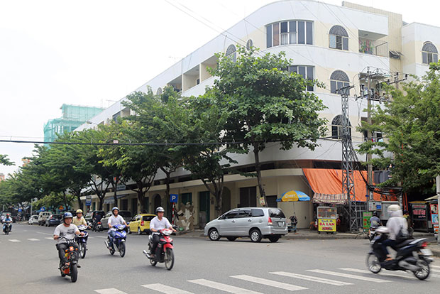 Chung cư Lê Đình Lý là chung cư đầu tiên được xây dựng ở Đà Nẵng. Ảnh: V.T.L