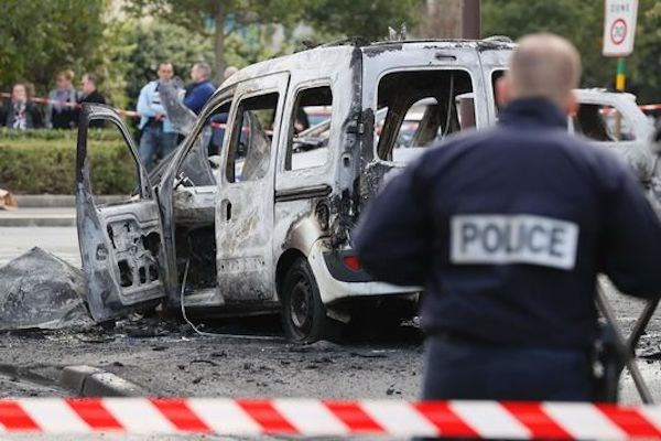 Hiện trường vụ tấn công. (Nguồn: AFP)