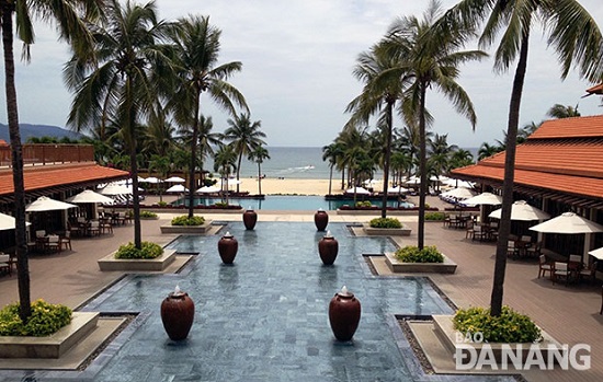 A corner of the Furama Resort Danang         