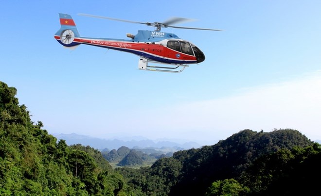 Máy bay EC130 T2. (Nguồn: Vhh.com.vn)