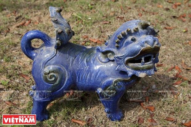 A Nghe animal hundreds of years old with its original colour 