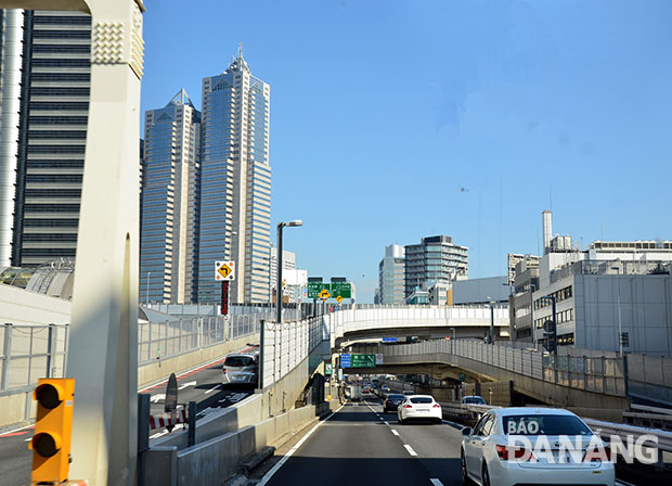 Hệ thống giao thông nội đô Tokyo, Nhật Bản. Ảnh: MINH TRÍ