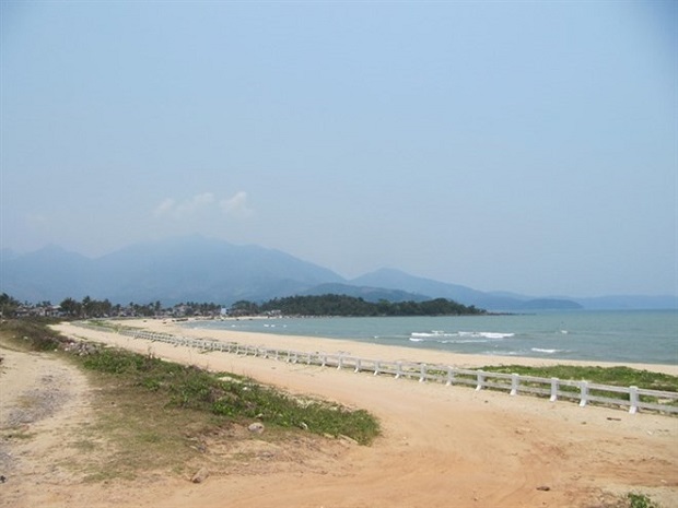 A section of Xuan Thieu beach in Da Nang city (Photo: VNA)