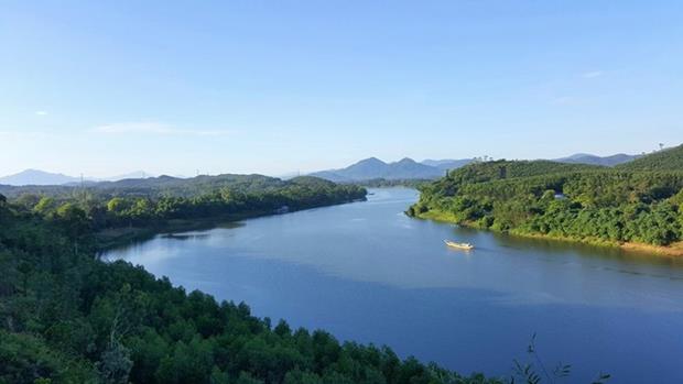 The Perfume River in Hue. Photo by VnExpress/Thien Dinh Phan