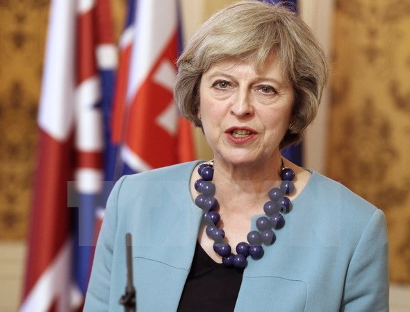 Thủ tướng Anh Theresa May. (Nguồn: THX/TTXVN)