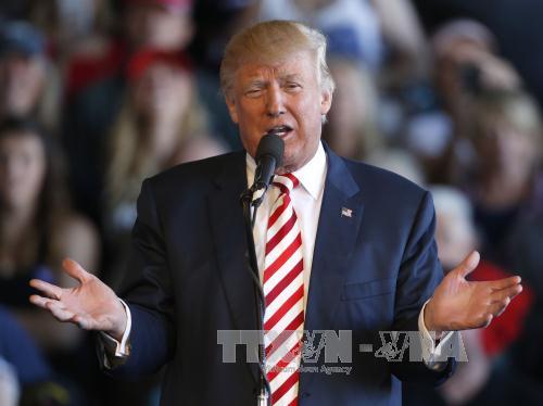 Ứng viên Tổng thống đảng Cộng hòa Donald Trump. Ảnh: AFP/TTXVN