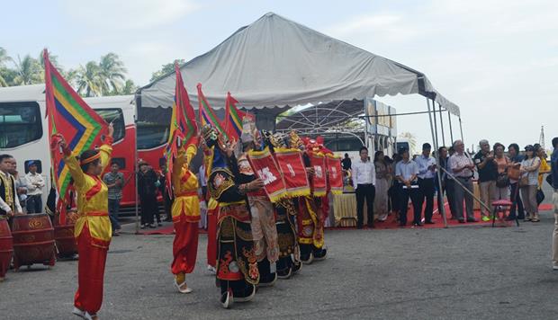  A traditional arts performance