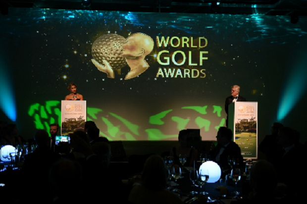 The World Golf Awards ceremony at Conrad Algarve Hotel in Portugal on November 12