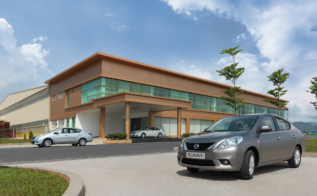 The Nissan automobile factory in the Hoa Khanh IP