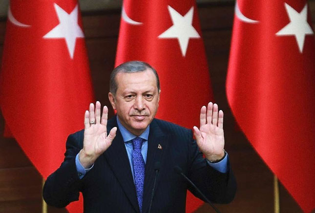 Tổng thống Thổ Nhĩ Kỳ Recep Tayyip Erdogan tỏ ra không còn mặn mà với EU. 		 	             Ảnh: AFP 			