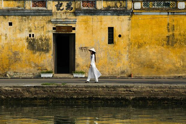 Most buildings in Hoi An's ancient town back on to the Thu Bon River, making it easy for loading and off-loading goods that are transported by boat