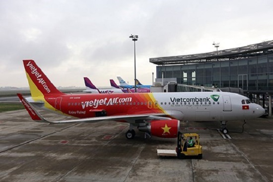 An airplane of Vietjet Air (Photo: vietjetair.com)