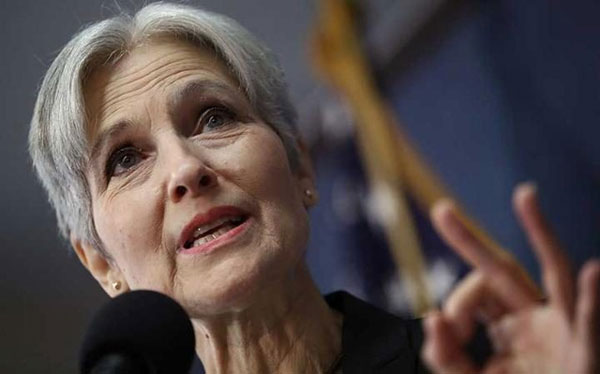 Ứng viên tổng thống của Đảng Xanh Jill Stein. Ảnh: AP