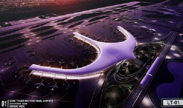 Design plan LT-01 for Long Thanh International Airport in Dong Nai Province