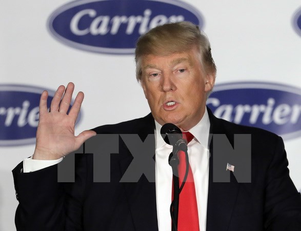 Tổng thống đắc cử Mỹ Donald Trump. (Nguồn: AFP/TTXVN)