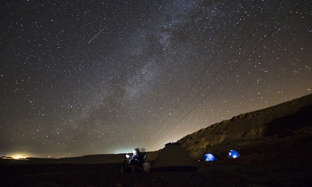 Geminid meteor in a file photo. Photo by Reuters/ Amir Cohen 