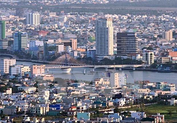 Da Nang city's centre area. (Source: VNA)