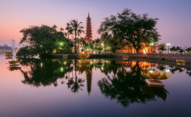 Tran Quoc Pagoda. Photo by Nguyen Anh Quan/VnExpress Photo Contest