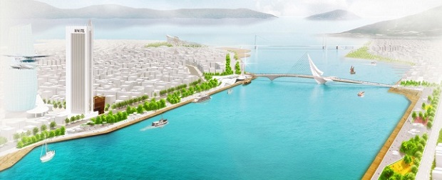  The ‘Green Corridor, Green Connections, Green Programme’ project, developed by a joint venture between Omg-Designers, Boydens, Hydroscan, Huni Architect, and Ney&Partners, got a second prize of 575 million VND.