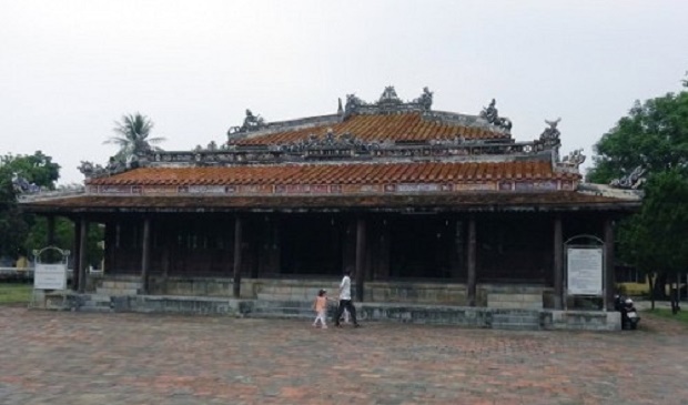 An old palace where the Museum of Hue Royal Antiquities will display its artifacts. Tuoi Tre
