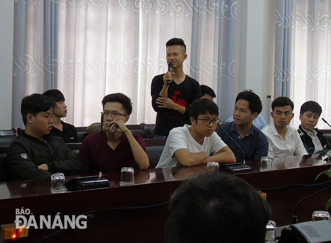 An MSP seminar at the Da Nang University of Science and Technology