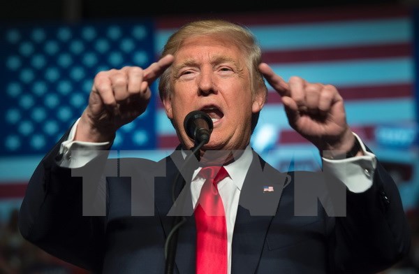 Tổng thống đắc cử Mỹ Donald Trump. (Nguồn: AFP/TTXVN)