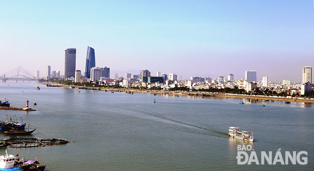 A section of the Han River