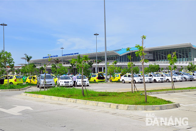 Cảng Hàng không quốc tế Đà Nẵng dự kiến lượng khách Tết năm nay sẽ tăng hơn năm ngoái. 