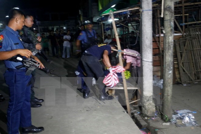 Philippine security forces in Sulu (Source: EPA/VNA)