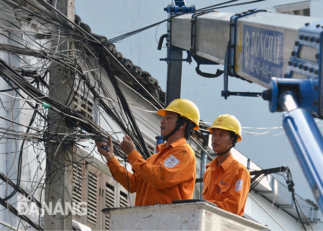 Trong năm 2017, ngành điện tiếp tục chỉnh trang cáp viễn thông với chiều dài 58km. 