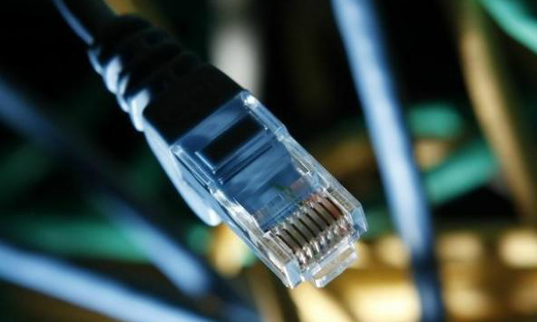 An internet cable is seen at a server room in this picture illustration taken in Warsaw January 24, 2012. Photo by Reuters/Kacper Pempel